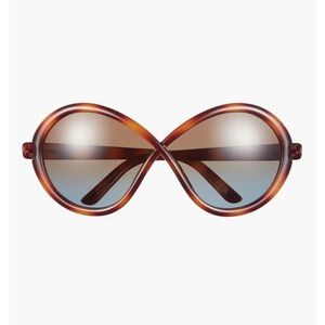 Tom Ford 68mm Gradient Butterfly Sunglasses